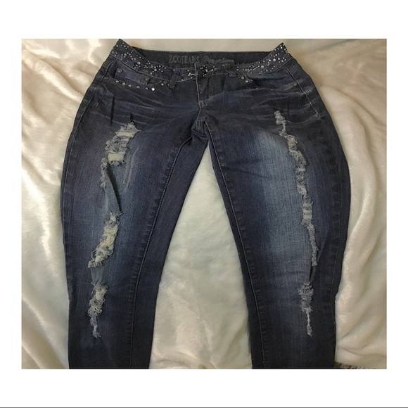 ZCO Jeans Premium Distressed Skinny - Picture 3 of 13